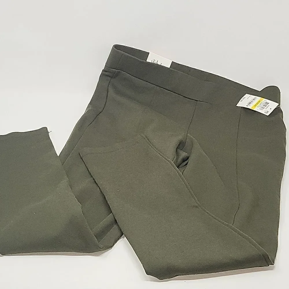 Style&Co. Size M Leggings Capri Mid Rise Comfort Waist